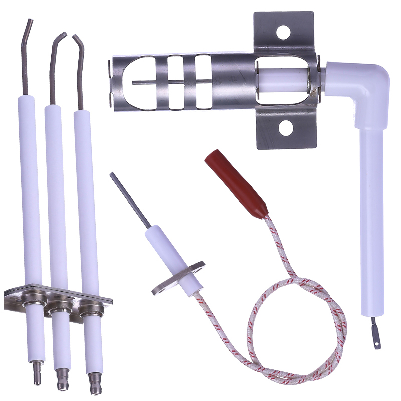 Électrode d'étincelle de chauffage d'allumeur en céramique de brûleur à gaz SUS304 0CR25AI5 SE-113