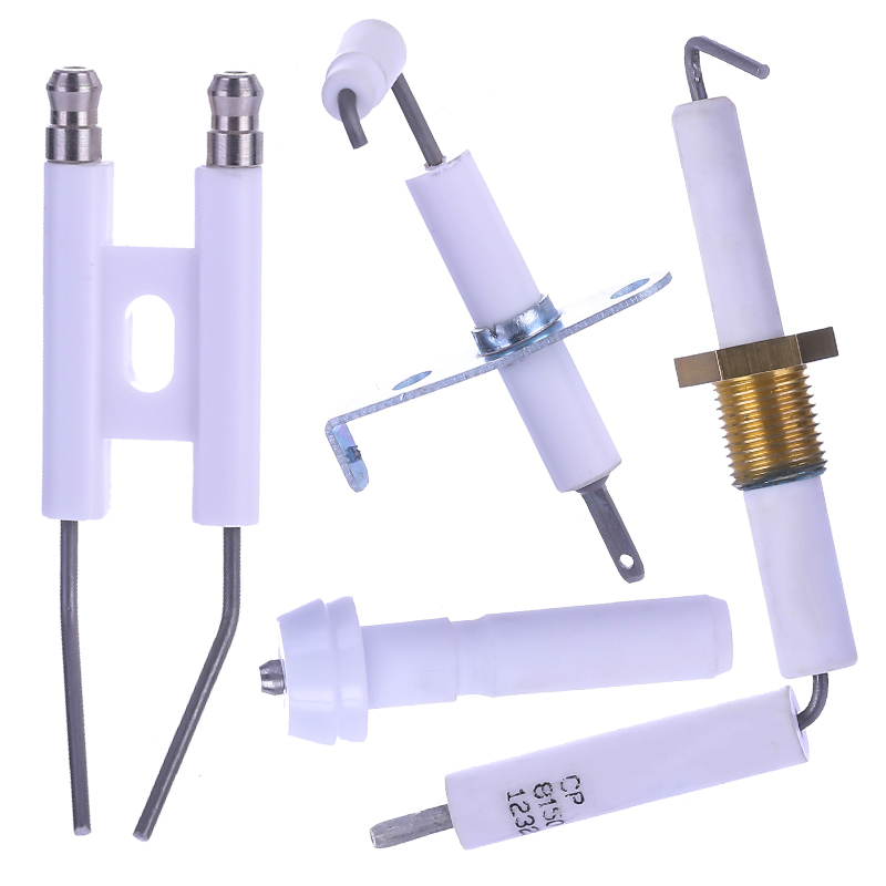 Électrode d'étincelle de chauffage d'allumeur en céramique de brûleur à gaz 0CR25AI5 SE-106